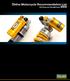 Öhlins Motorcycle Recommendation List Off-Road and Road&Track 2009