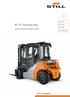 RX 70 Technical data. Diesel and LPG forklift trucks RX RX RX RX 70-50/600