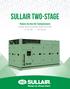 SULLAIR Two-stage Rotary Screw Air Compressors