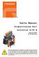 Parts Manual. Proportioning Unit evolution G-50 H. Issue /09/13 Ref. NR ENG
