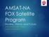 AMSAT-NA FOX Satellite Program