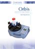 testing to perfection Orbis closure torque tester Operating Manual