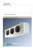 Alfa Laval Optigo CC. Commercial air coolers - Single discharge