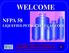 WELCOME NFPA 58 LIQUEFIED PETROLEUM GAS CODE