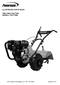 ILLUSTRATED PARTS BOOK. 196cc Rear Tine Tiller MODEL#: PRTT196E. MAT Engine Technologies, LLC, REV A202643, PG 1