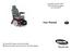 User Manual. Invacare Pronto M91 Power Wheelchair Base with SureStep