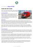 Van Review Nissan NV400 FOUR ON THE FLOOR. Ten Second Review. Background. Driving Experience