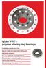 iglidur PRT polymer slewing ring bearings