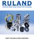 Ruland. Carefully Made Shaft Collars and Couplings
