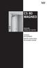 CS 80 MAGNEO. Automatic sliding door operator. Technical Documentation Read the manual before the assembly carefully!