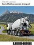 HTM 905 truck mixer. Cost-effective concrete transport