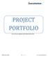 PROJECT PORTFOLIO. A list of projects completed by Sukra Helitek and their briefs Sukra Helitek 1 P a g e 33