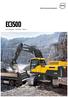 EC350D. Volvo Excavators t 286 hp