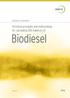 Guidance document. Technical principles and methodology for calculating GHG balances of. Biodiesel