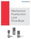 Mechanical Pushbutton Lock Price Book