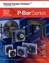P-BarSeries BOL AOL. We COOL what you POWER. Plate & Bar Aluminum. Standard. Air-Oil Coolers. Standard. Models. Now featuring Brushless DC Fans