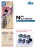 MC SERIES. Illuminated Control Units. Super LED or Incandescent Illumination Removable Contact Blocks