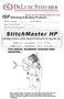 StitchMaster HP OPERATION AND MAINTENANCE MANUAL. SMHP-A25...StitchMaster V...25 Wire SMHP-A StitchMaster V...