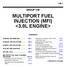 MULTIPORT FUEL INJECTION (MFI) <3.0L ENGINE>
