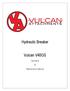 Hydraulic Breaker. Vulcan V40GS. Operation & Maintenance Manual