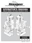 operator s manual HMD905 SERIES PORTABLE MAGNETIC DRILL