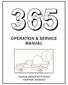 Bale Pik-up operation & service manual
