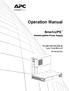 Operation Manual. Smart-UPS. Uninterruptible Power Supply. 750/1000/1500/2200/3000 VA Tower / Rack-Mount 2U. 120 Vac/230 Vac