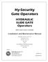 Hy-Security Gate Operators