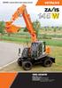 ZAXIS-3 series Short-tail-swing version