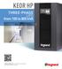 KEOR HP. THREE-PHASE UPS from 100 to 800 kva GLOBAL SPECIALIST IN ELECTRICAL AND DIGITAL BUILDING INFRASTRUCTURES
