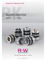 FLEXIBLE AND TORSIONALLY RIGID. BELLOWS COUPLINGS. SERIES BK 15 10,000 Nm. THE ULTIMATE COUPLING FROM 15 10,000 Nm.