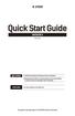 Quick Start Guide INVENTOR II SZ15-EN-A02