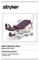 Adel Maternity Bed. Model 4700 & 5012 OPERATIONS MANUAL. For Parts or Technical Assistance