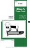 MODEL N 5024A. Hitachi. Power Tools TECHNICAL DATA AND SERVICE MANUAL STAPLER N 5024A SPECIFICATIONS AND PARTS ARE SUBJECT TO CHANGE FOR IMPROVEMENT