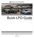 Buick LPO Guide. Just Check the Box!