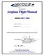 FAA APPROVED FOR MAULE MX-7-180A. Airplane Serial No. Registration No. THIS DOCUMENT MUST BE KEPT IN THE AIRPLANE AT ALL TIMES.