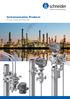 Instrumentation Products. E Series Valves and Manifolds