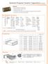 General Purpose Ceramic Capacitors (C Series)