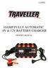10AMP FULLY AUTOMATIC 6V & 12V BATTERY CHARGER OWNER'S MANUAL