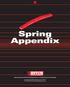 Spring Appendix. Hutchens Industries. Advancing the Practical Application of Suspension Technology