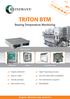 TRITON BTM. Bearing Temperature Monitoring. High measuring accuracy. Engine protection. Very low false alarm probability.