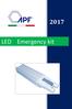 2017 LED Emergency kit