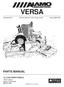 VERSA Published 04/03 Effective Serial No through Current PartNo P