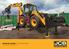 BACKHOE LOADER 5CX WASTEMASTER More height, greater reach, better visibility.