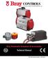 CONTROLS. Bray Pneumatic Actuators & Accessories. Technical Manual. A Division of BRAY INTERNATIONAL, Inc.