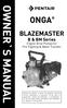 OWNER`S MANUAL BLAZEMASTER. B & BM Series. Engine Drive Pumps for Fire Fighting & Water Transfer