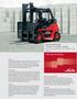 Diesel Forklift Trucks 13,000 to 17,500 lbs. Capacity H60D, H70D, H80D, H80D-900, and H80D-1100