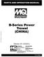 B-Series Power Trowel (CHINA)