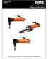 10LF and 12LF Series Right Angle Grinder and Sander