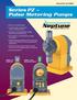Series PZ Pulse Metering Pumps